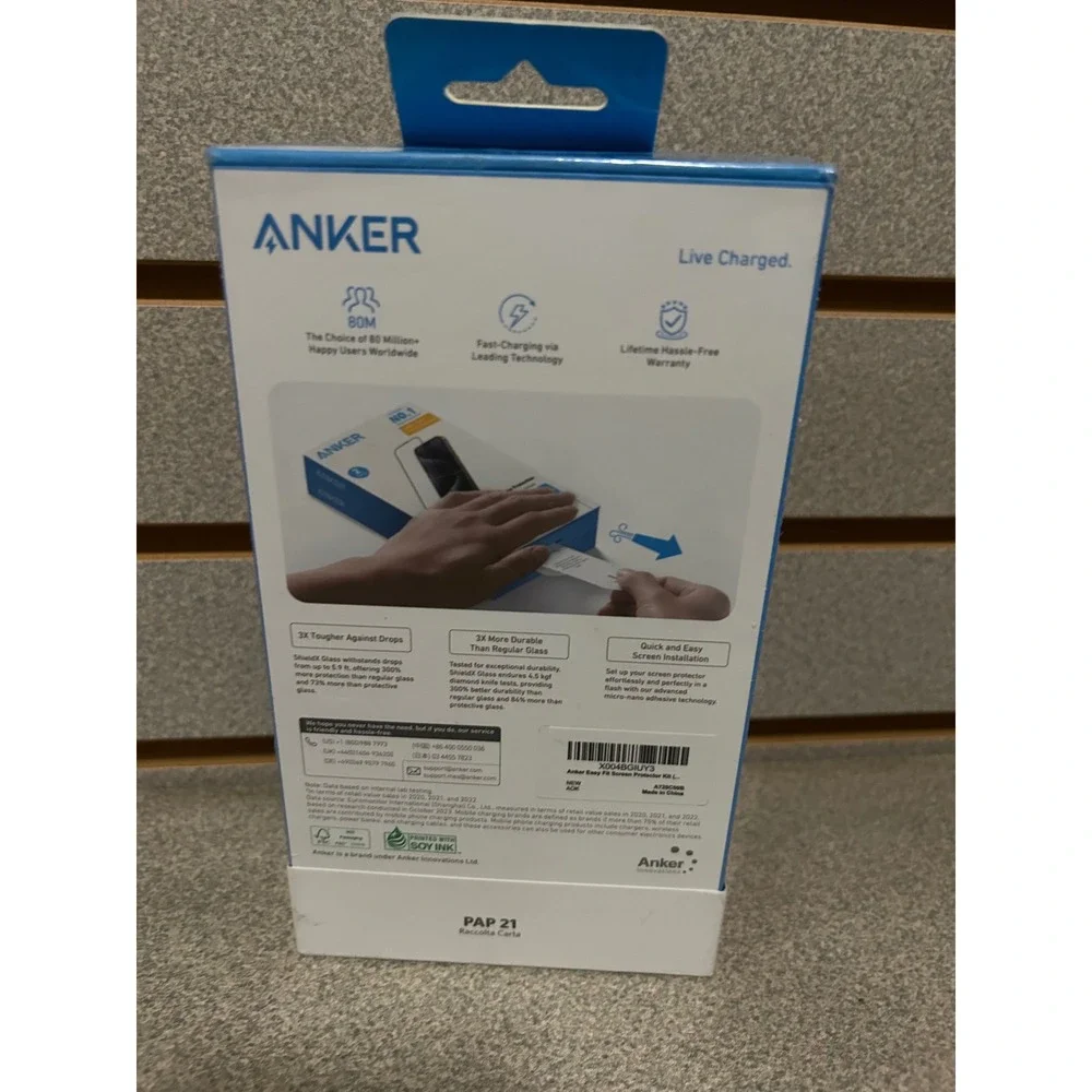 Anker shieldx glass