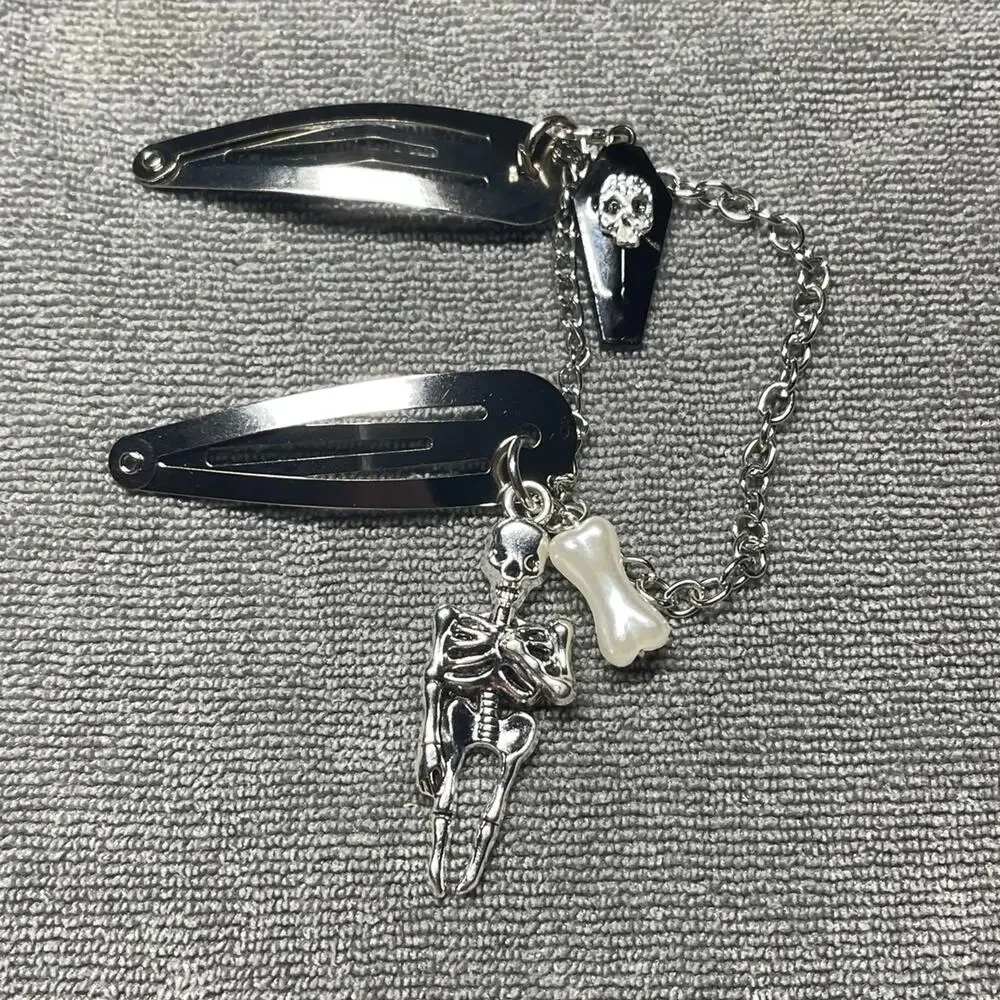 Handmade pair silver