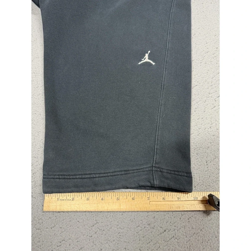 Jordan Sweatpants Mens 2XL Black Fleece Relaxed Fit Straight Leg Basketball