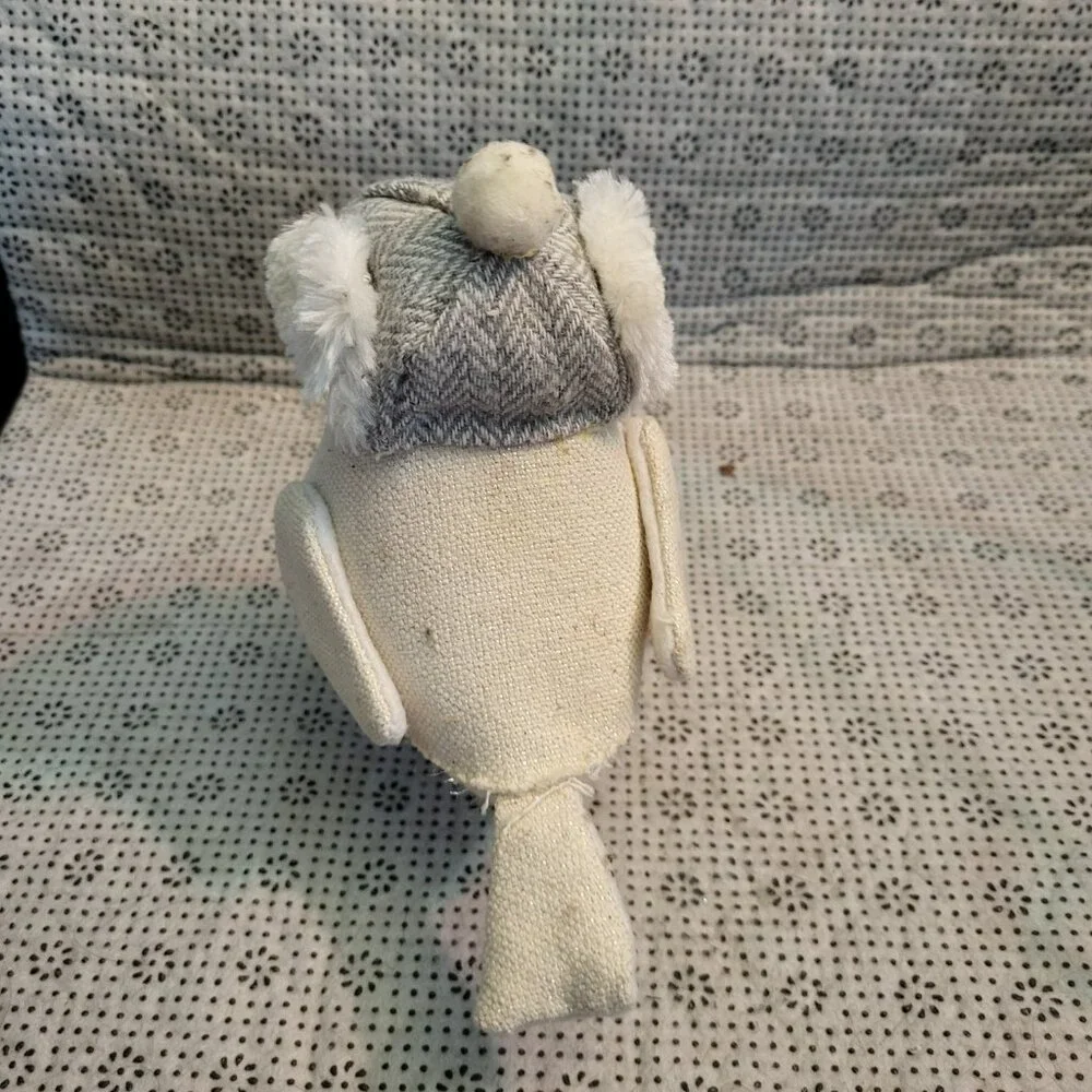 Wondershop Featherly Friends Bird. Christmas. Tweed hat
