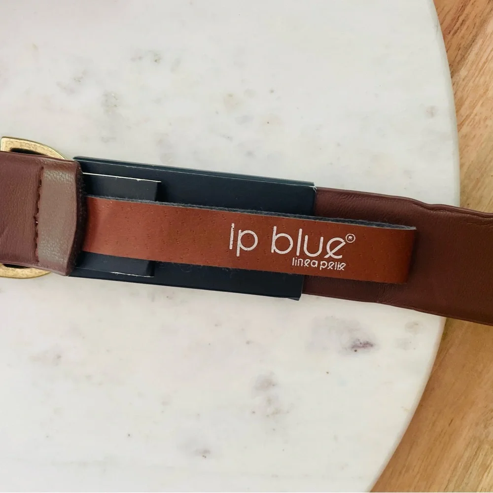 lp blue by Linea Pelle Stretch Comfort Belt