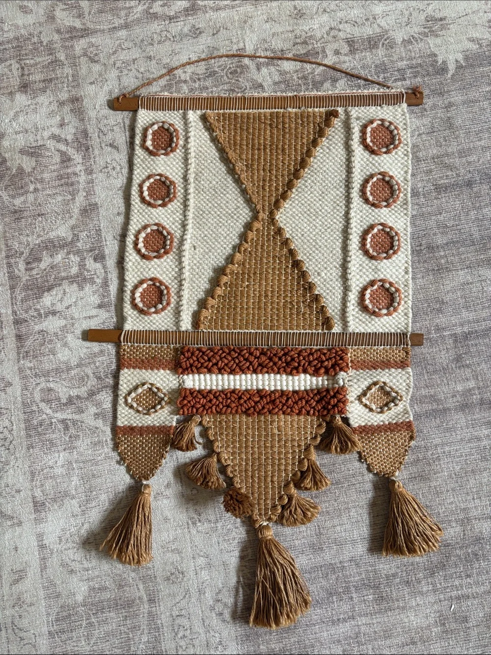 1970 Don Freedman Fiber Art Wall Hanging
