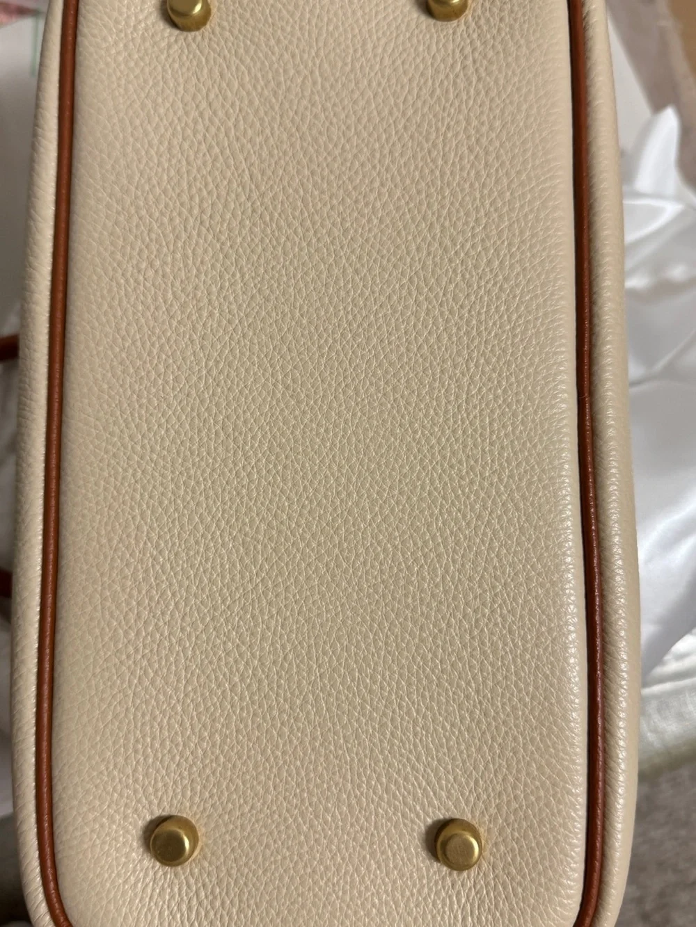Coach structured satchel