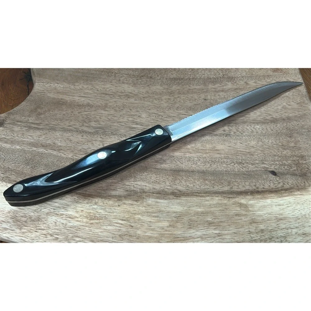 CUTCO  1729 JI PETITE CARVER  Knife USA Classic Brown Handle