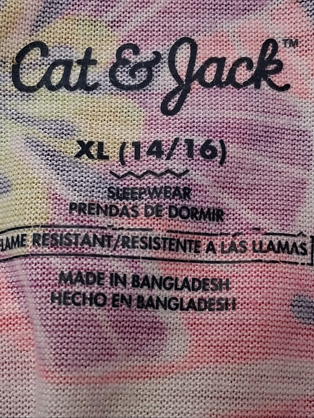 Cat & Jack polyester turquoise lime