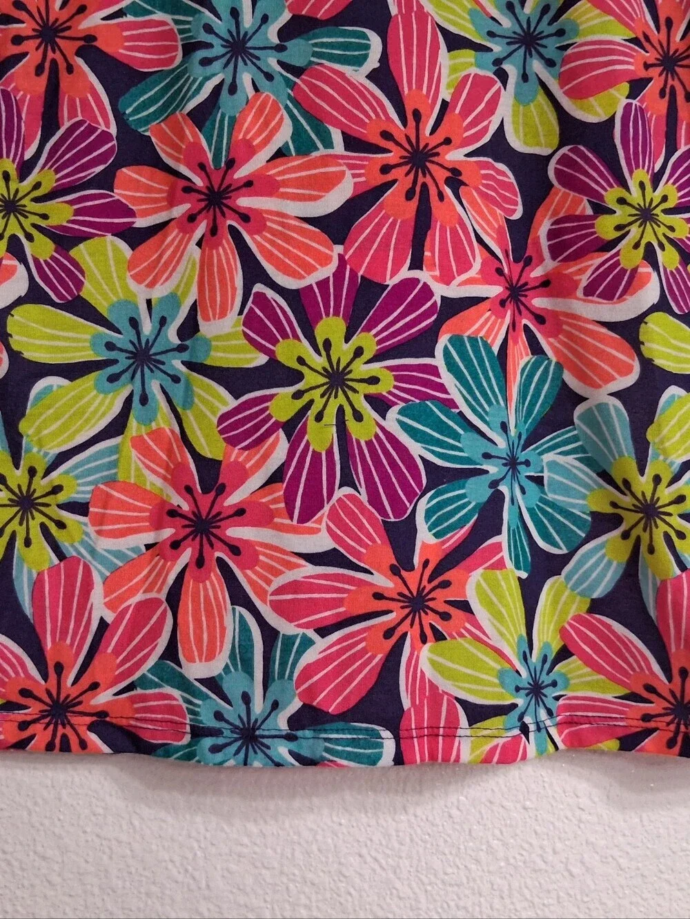 Cat & Jack turquoise floral
