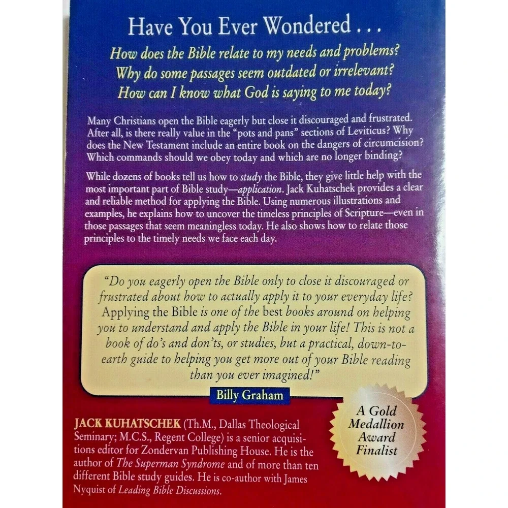 N/A applying bible