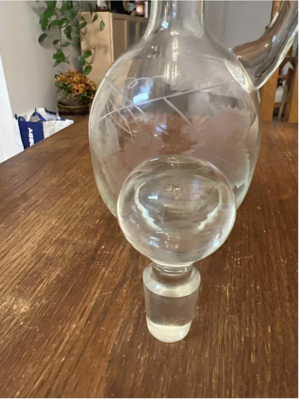 Unbranded vintage etched