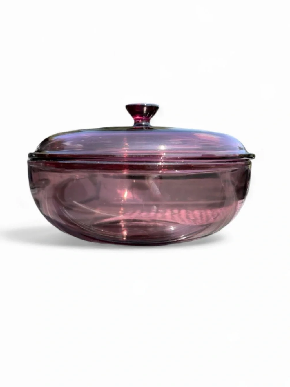 Pyrex vintage cranberry