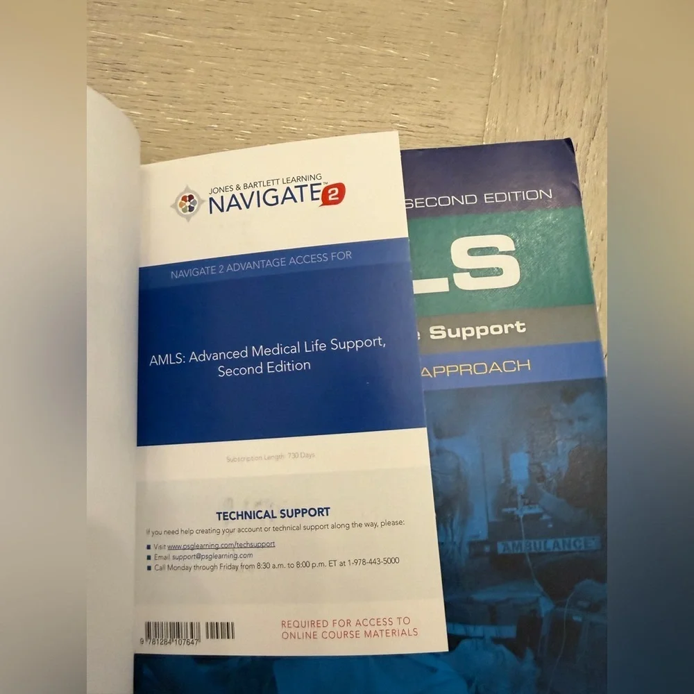 Blue and Green AMLS Notebook Second Edition
