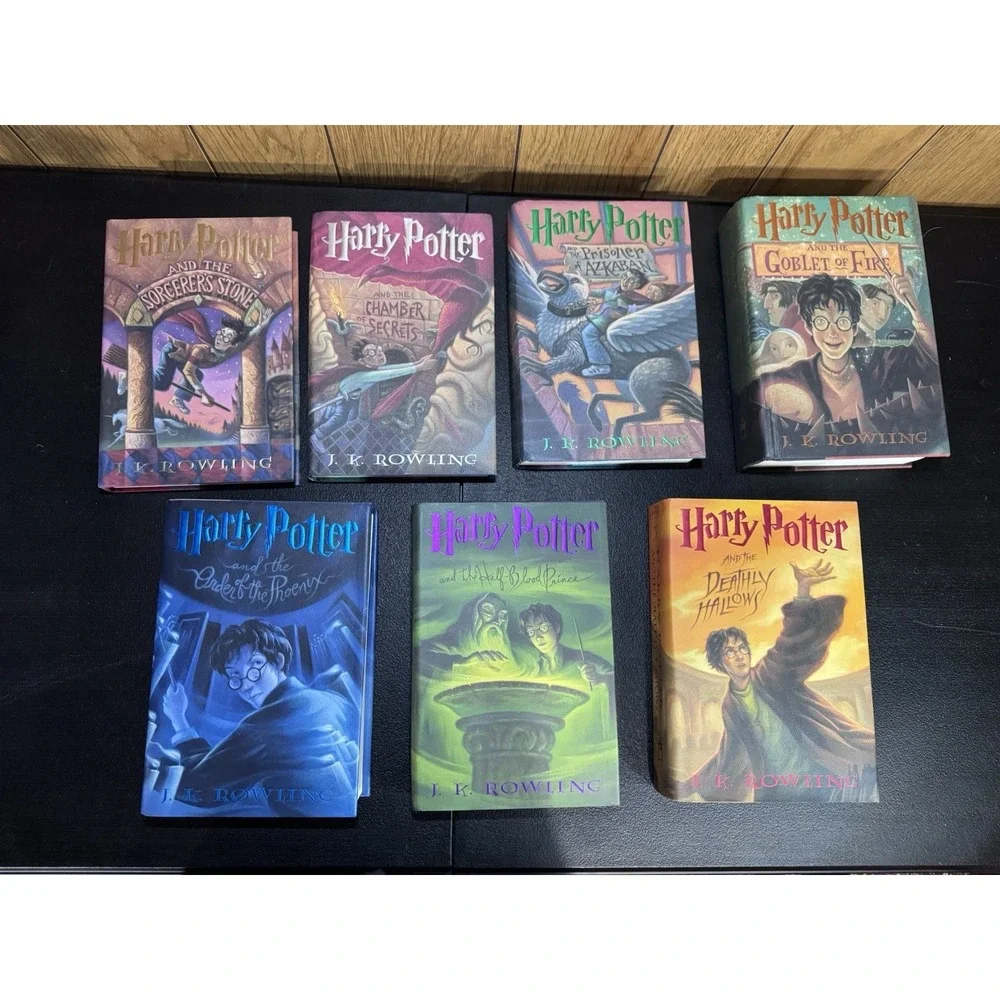 Harry Potter Complete Hardcover Set Books 1-7 Set First Edition (J.K. Rowling)