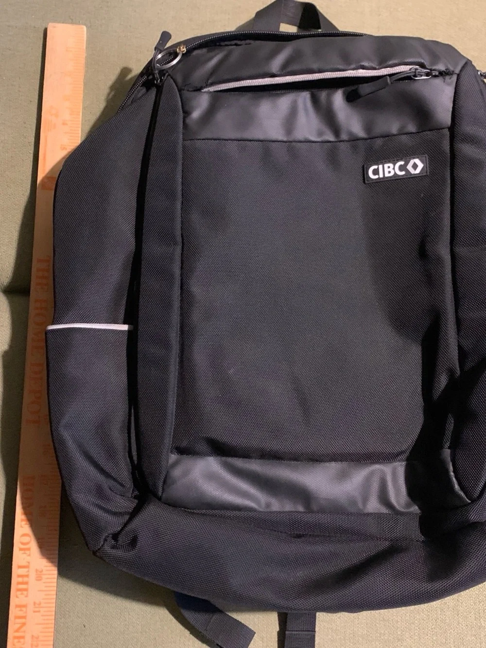 Black Men's Backpack - Professional Commuter Laptop Bag