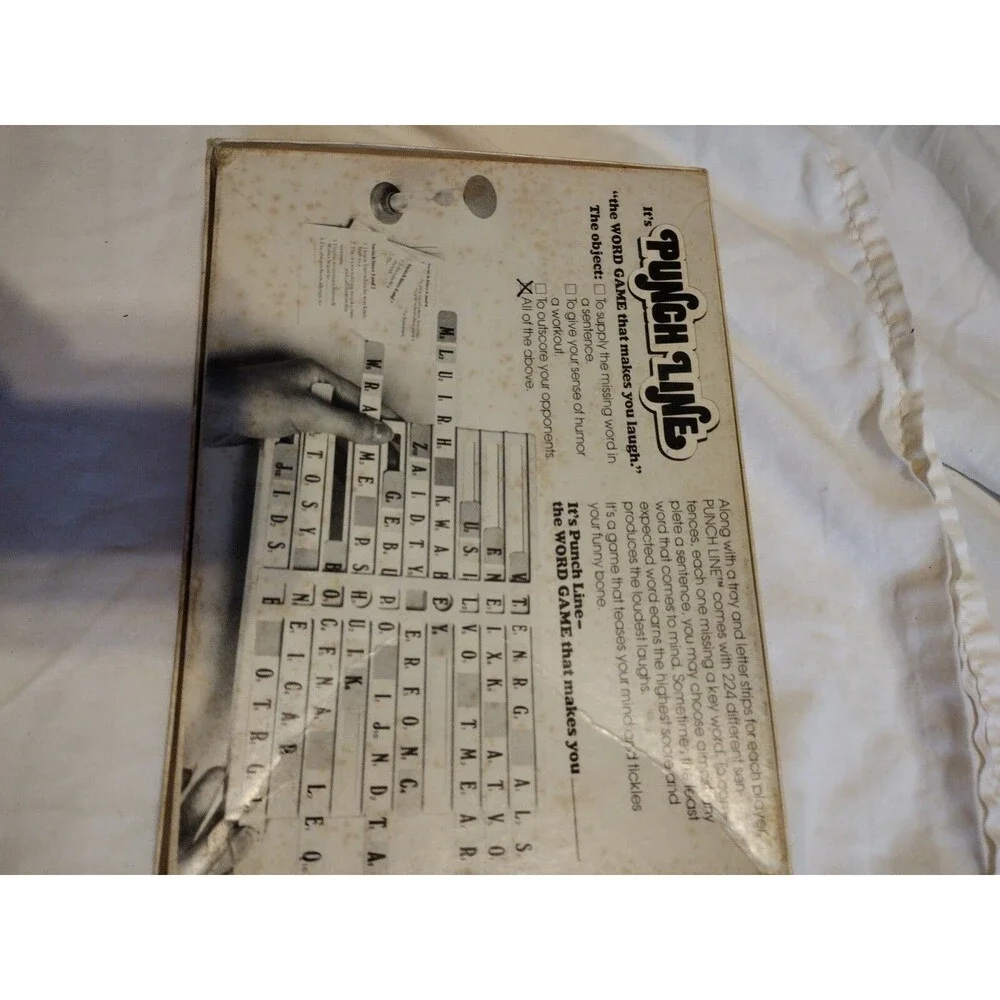 Parker Brothers vintage punchline