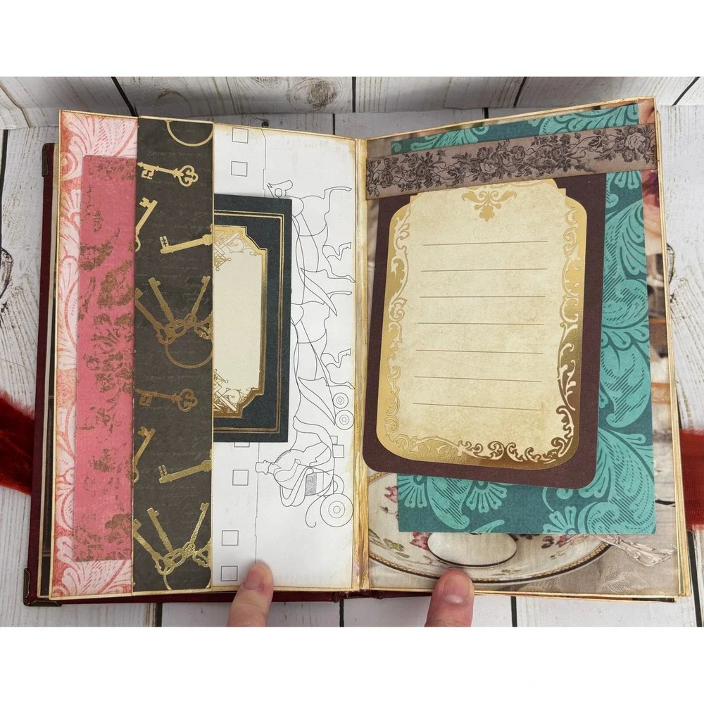 Handmade junk journal