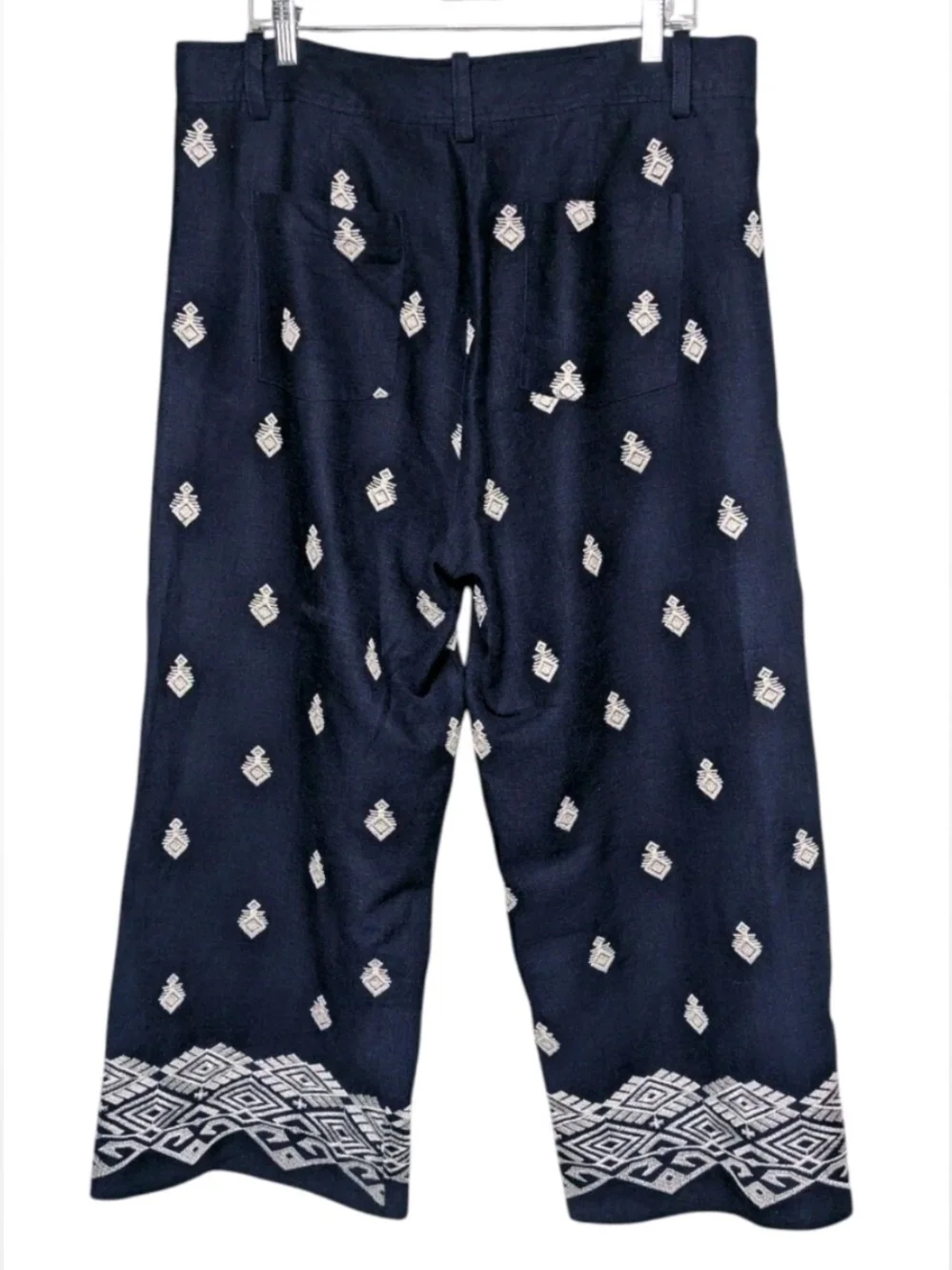 Zara embroidered linen