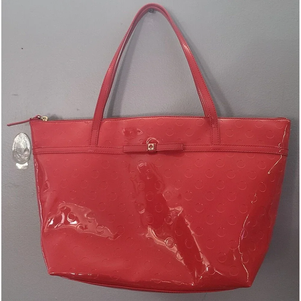 Kate Spade New York NEW Camellia Street Jeralyn Tote color Chili Red