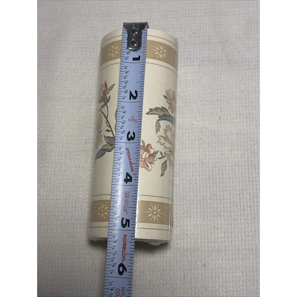 Vintage Target Floral Wallpaper Border AG2134 Run 14 Shabby Cottage 5 Yds NIP