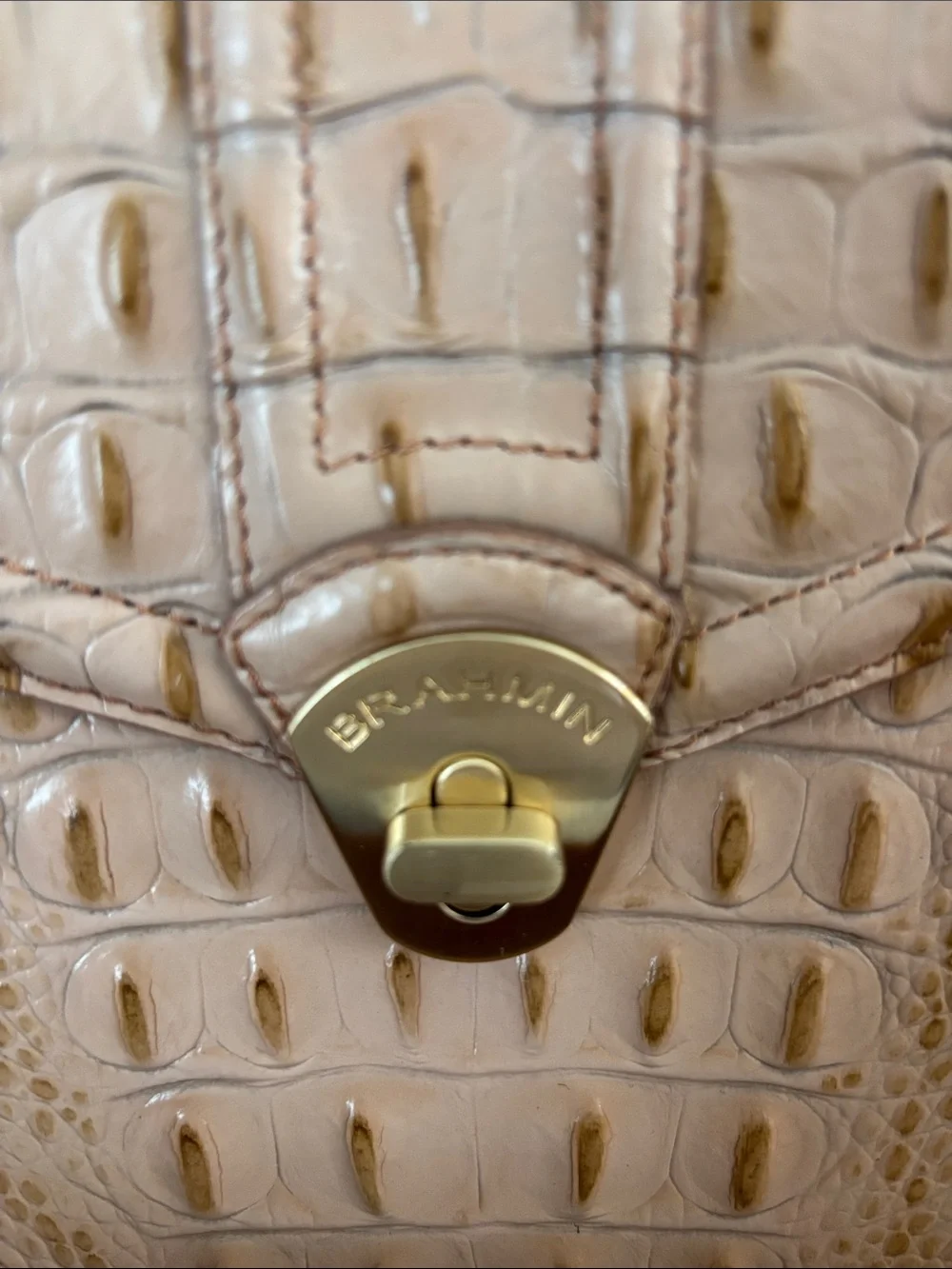 Brahmin structured handle clean
