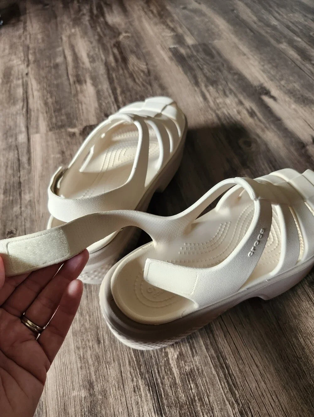 Crocs Stomp Fisherman Platform Sandals