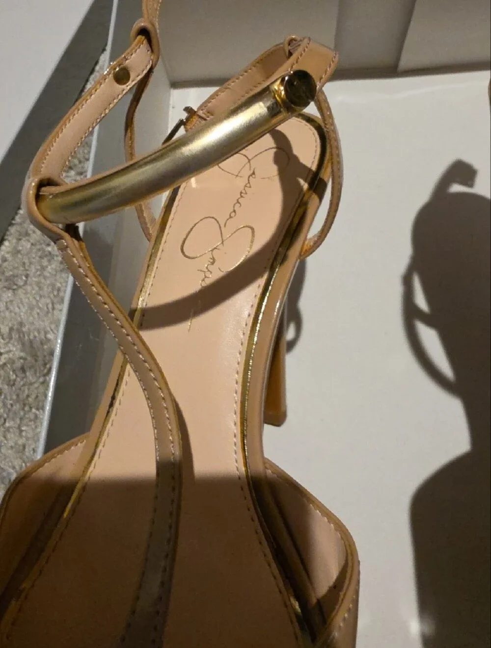 Jessica Simpson elegant beige