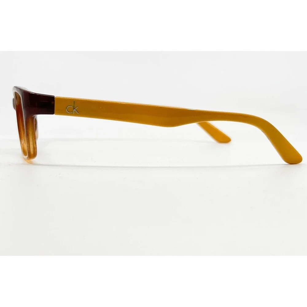 Calvin Klein Eyeglasses Womens Brown Amber CK5825 Full Rim 50-17-135