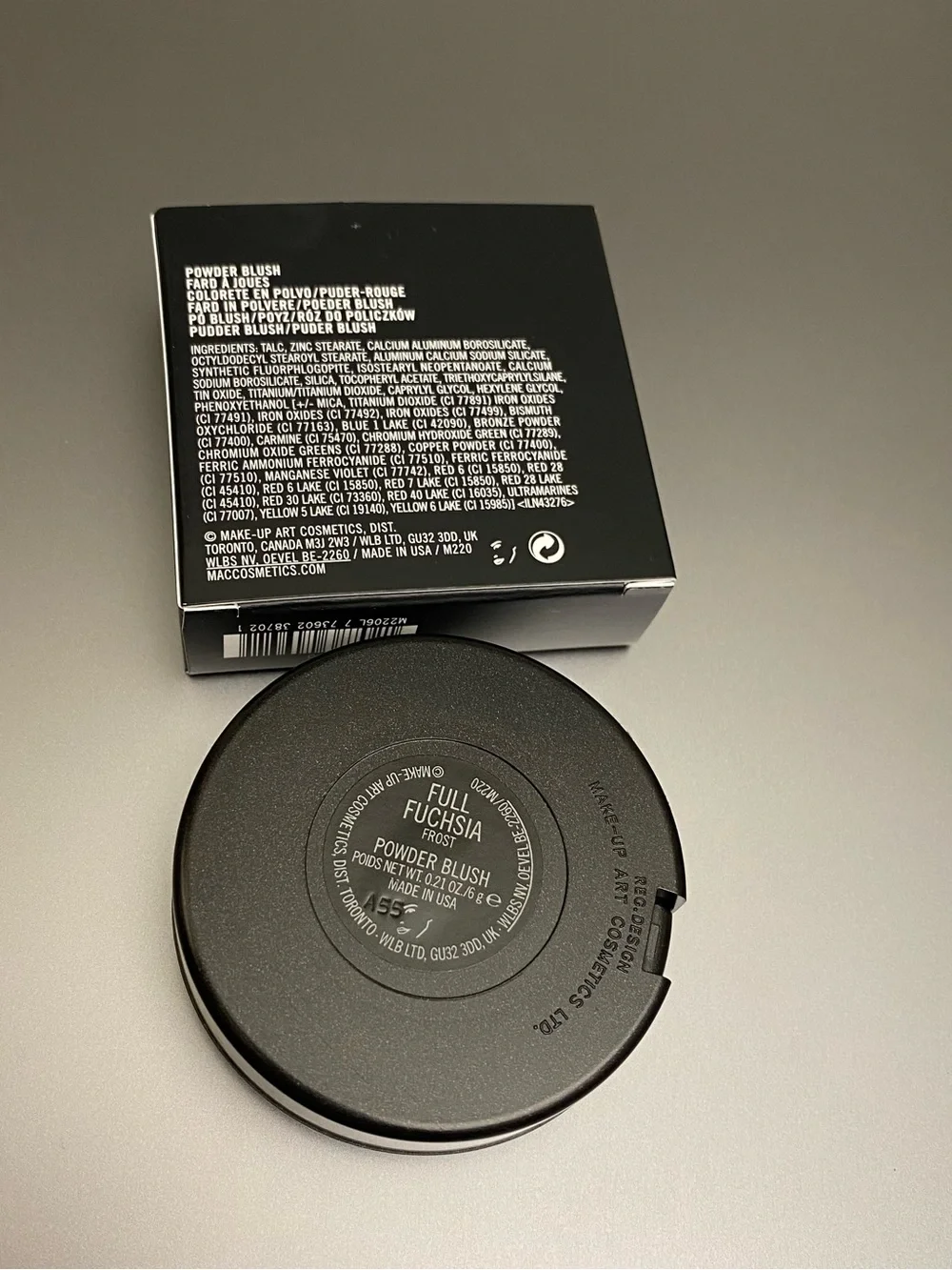 MAC Cosmetics never used