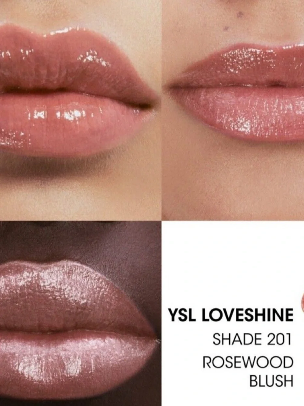 Yves Saint Laurent yves rosewood size