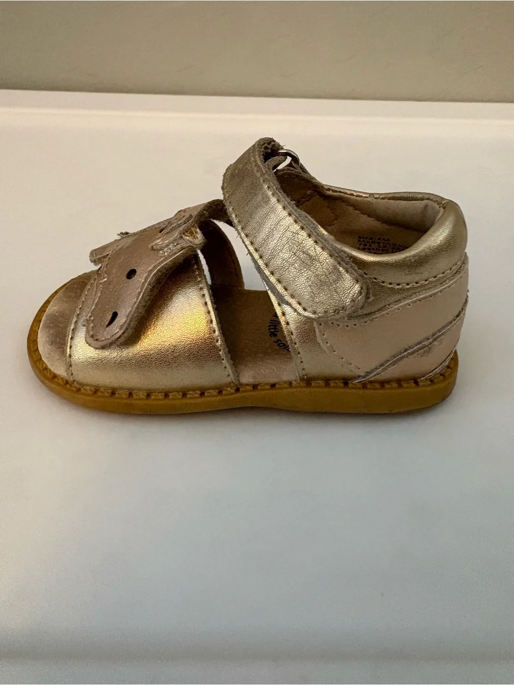 Livie & Luca metallic gold silver unicorn sandals PLAY size 4
