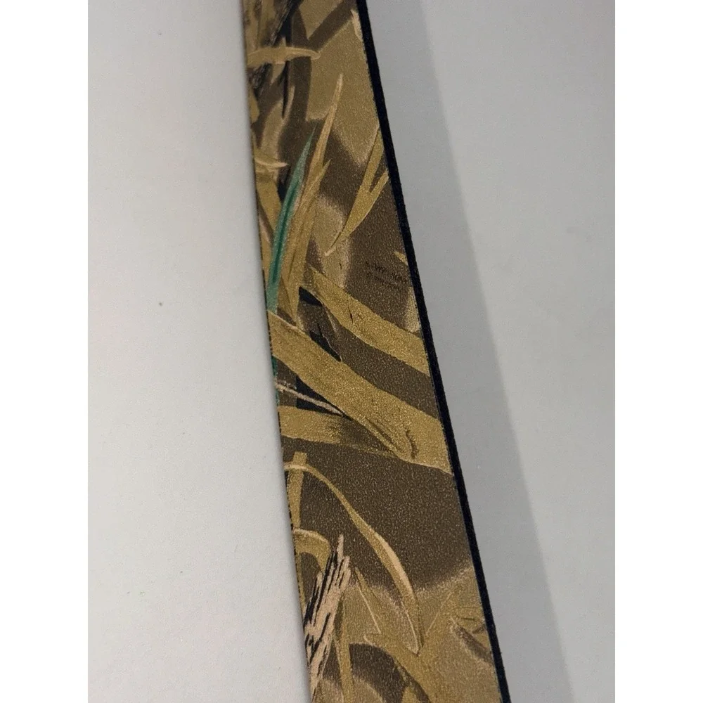 Bill Jordan Advantage Wetlands Camo Hunting Belt Royden Leather USA 38