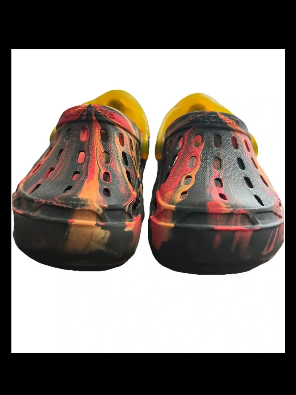 Skechers Foamies Swifters Transluminator Blaze Light Up Clogs Kids Size 7