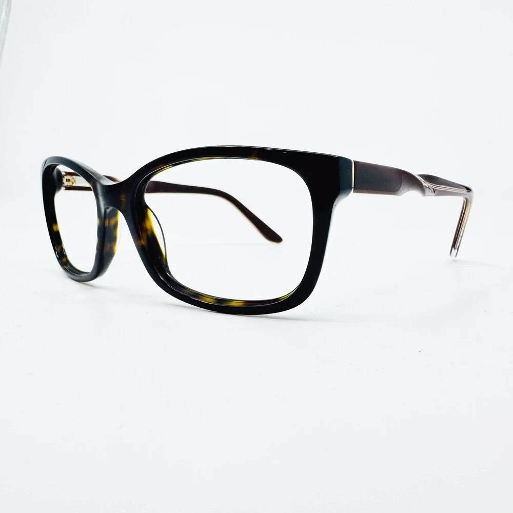 Eyeglasses Womens Tortoise Shell Full Rim Square Frames 52-17-135