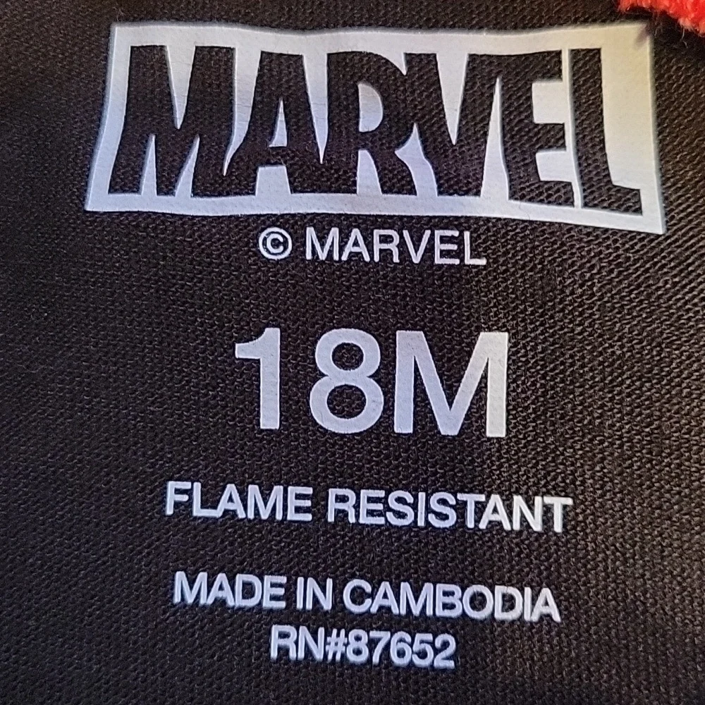 Marvel label bold