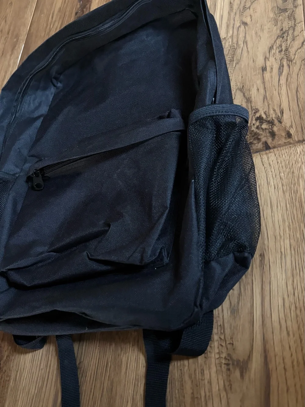 Classic Black Men's Backpack - Durable Everyday Carry