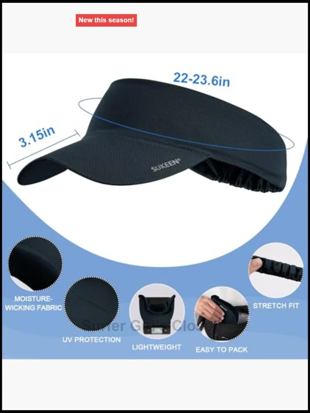 N/A visor updo running
