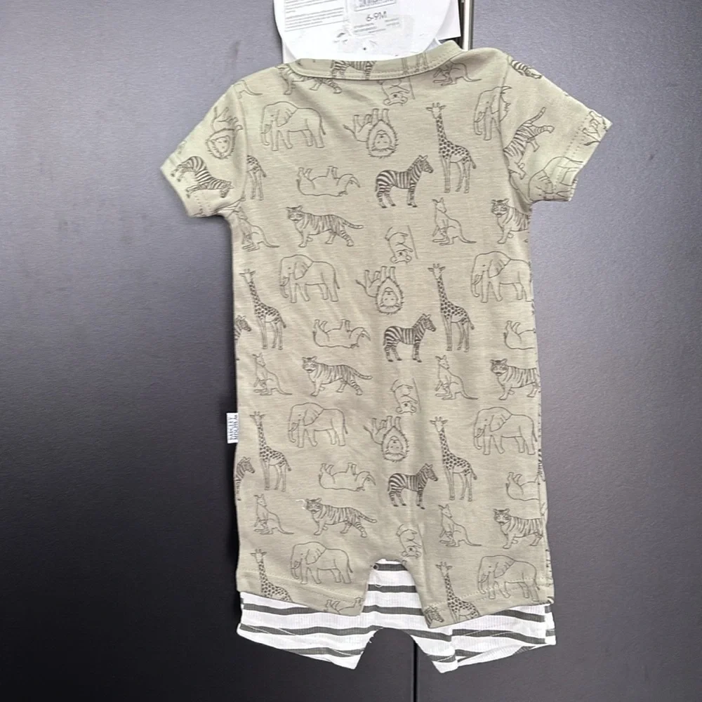 Badgley Mischka cotton striped