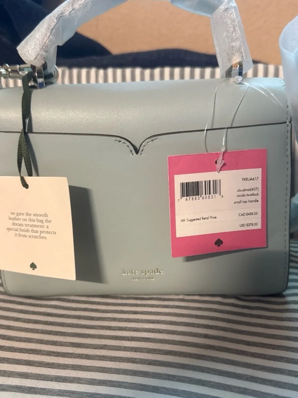 kate spade structured pale