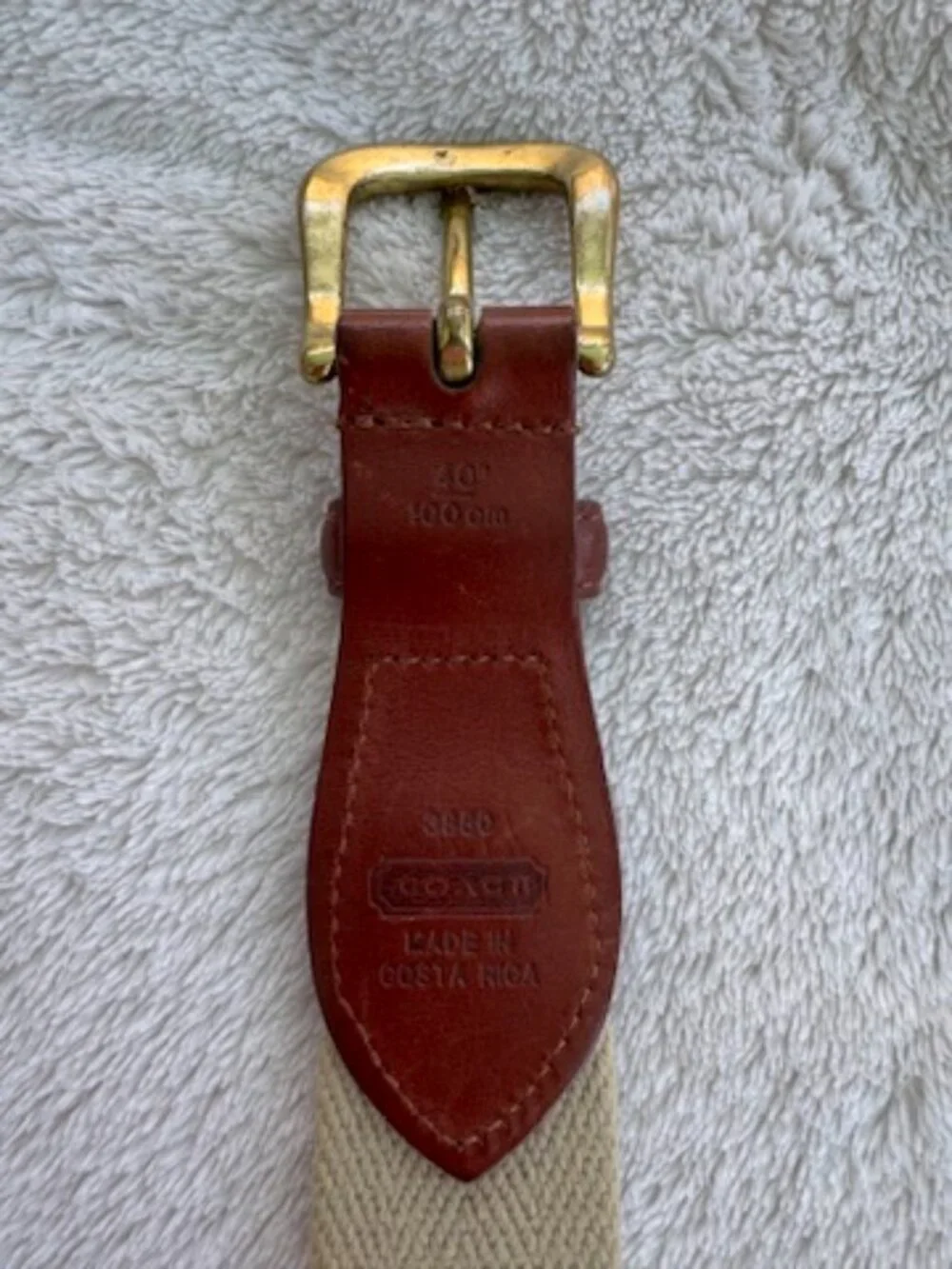 Coach vintage canvas