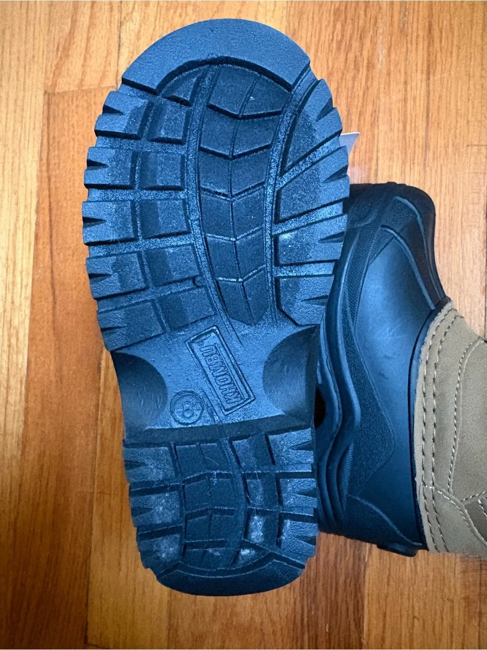 NWT Toddler Khombu Pace lined waterproof insulated duck boots size 8