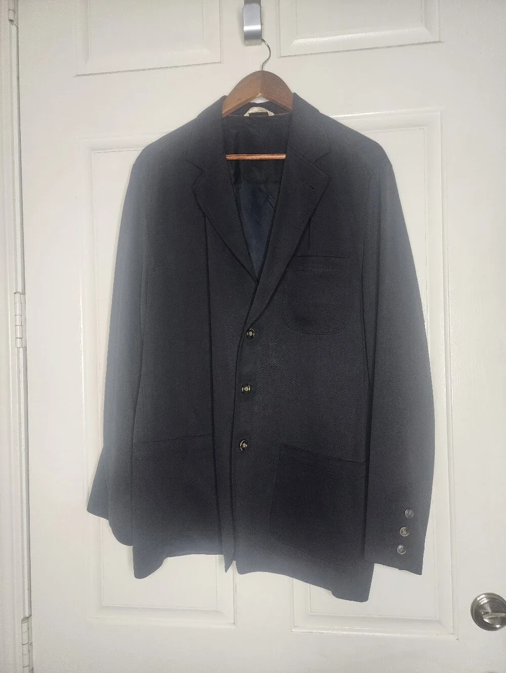 Tommy Bahama Men's 100% Silk Island Soft Blazer Jacket Black M