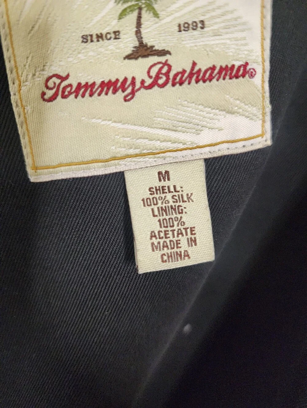 Tommy Bahama contrast sport