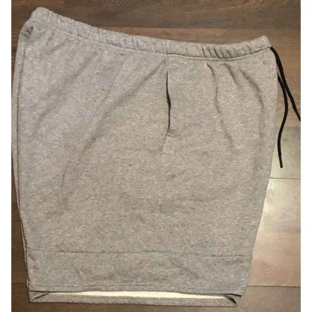 Men's Air Jordan Jumpman Grey Fleece Gym Shorts Training XXL~ Fast shipping!