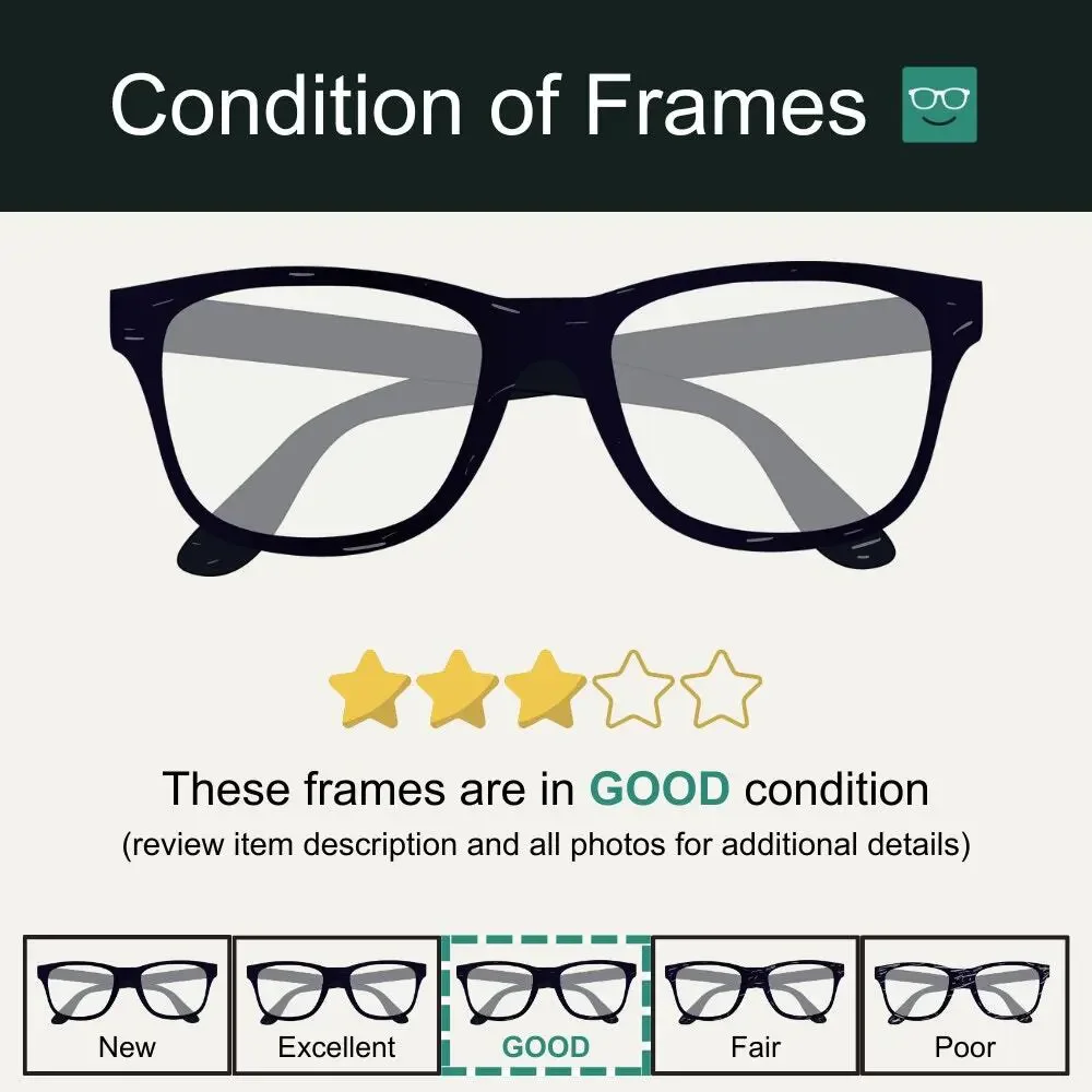 Coach HC 5027 (Cecily) 52-17-135mm Eyeglasses FRAMES ONLY - GOOD CONDITION