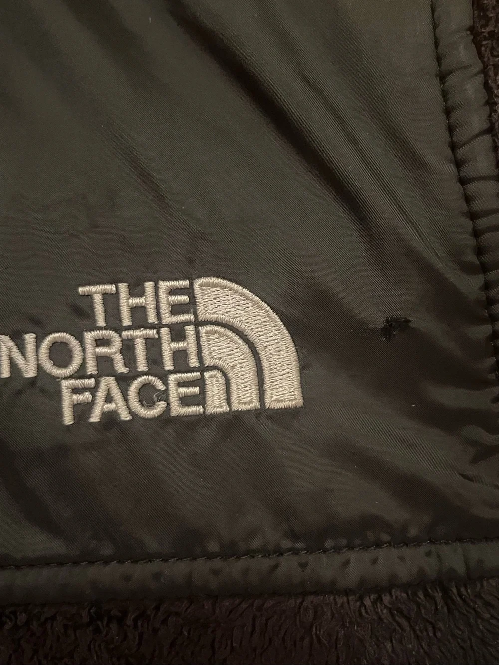 North Face Kids Black Hooded Fleece Jacket Fall/Winter