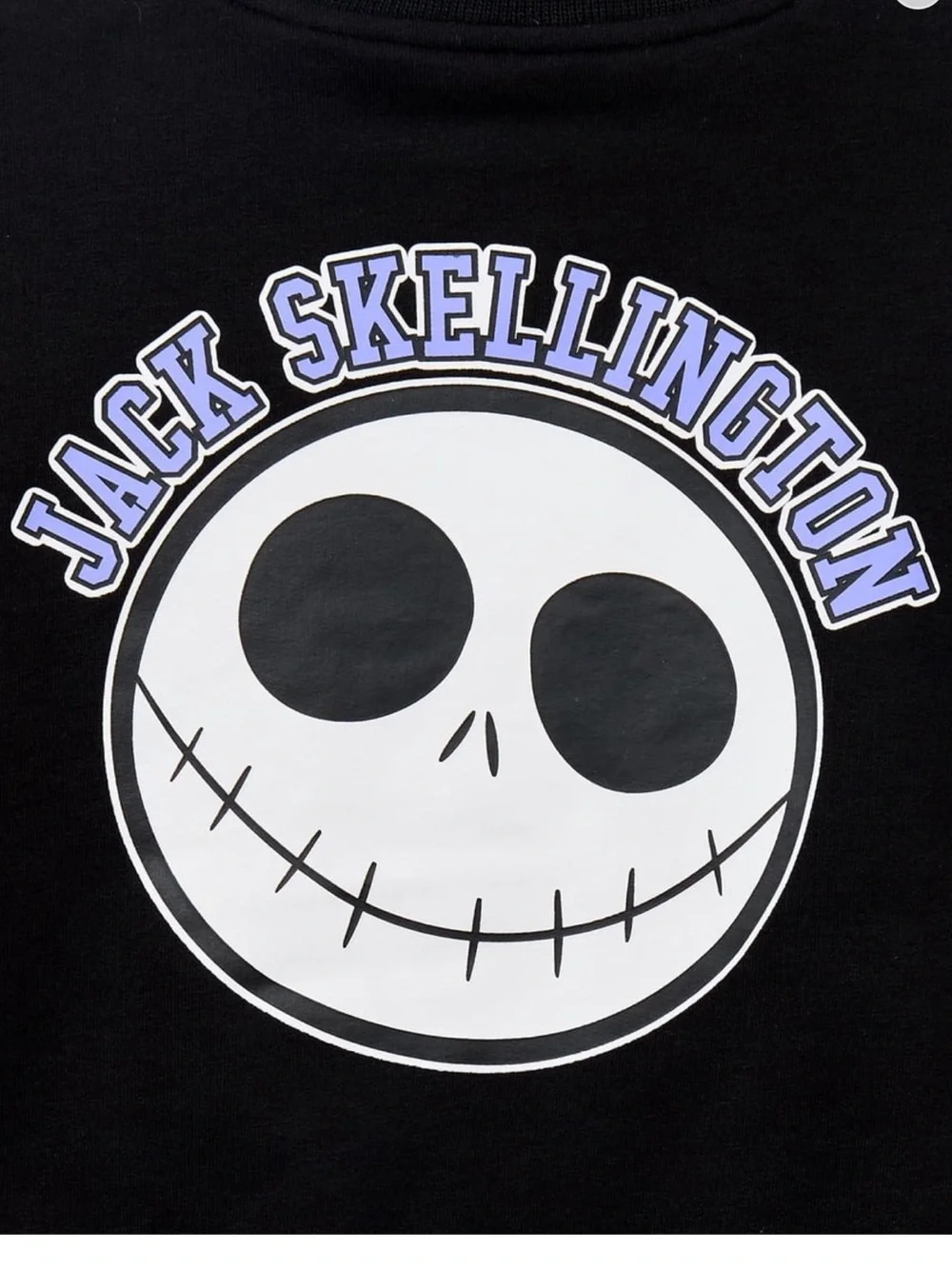 BRAND NEW Nightmare Before Christmas Varsity Jacket - Black, Gray,Purple Size 4T