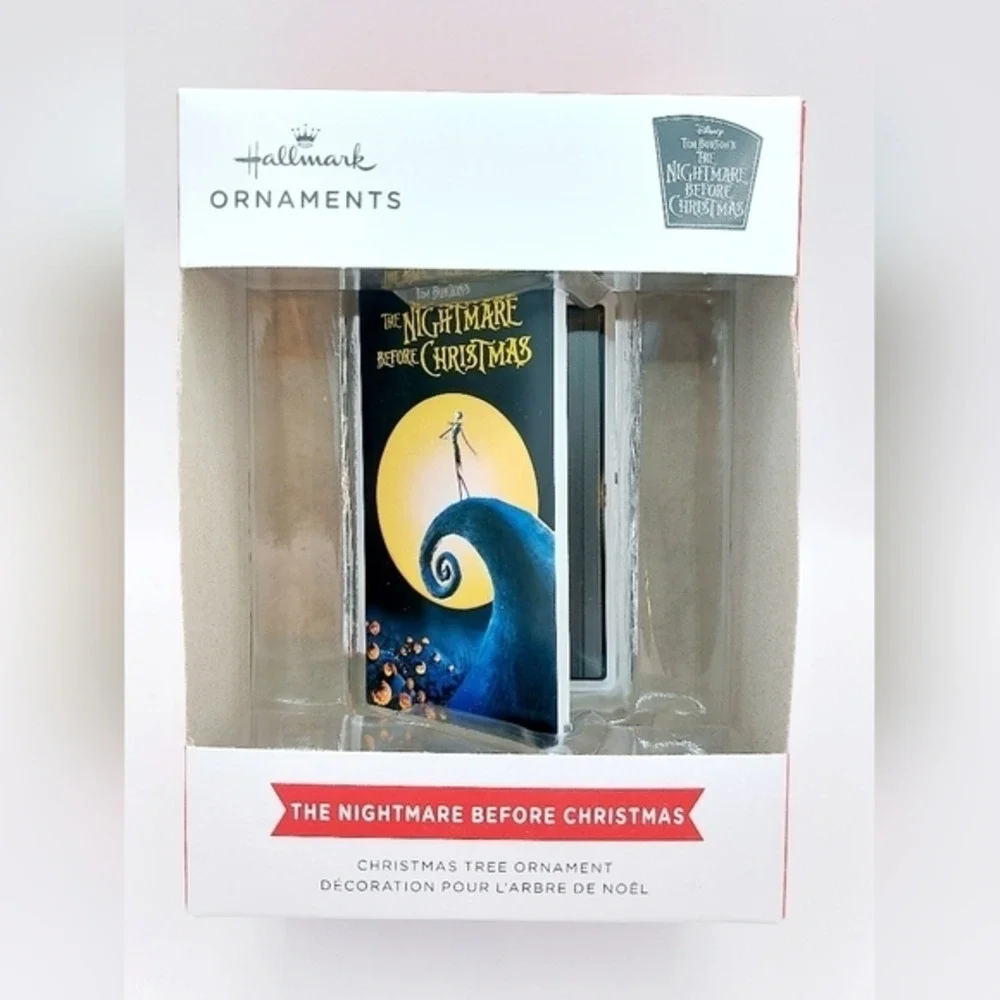 Hallmark Nightmare‎ Before Christmas VHS Ornament