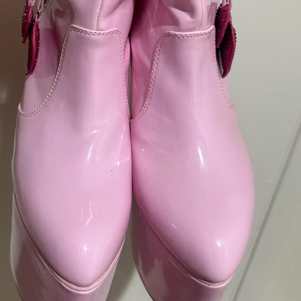 Dolls Kill glossy pink