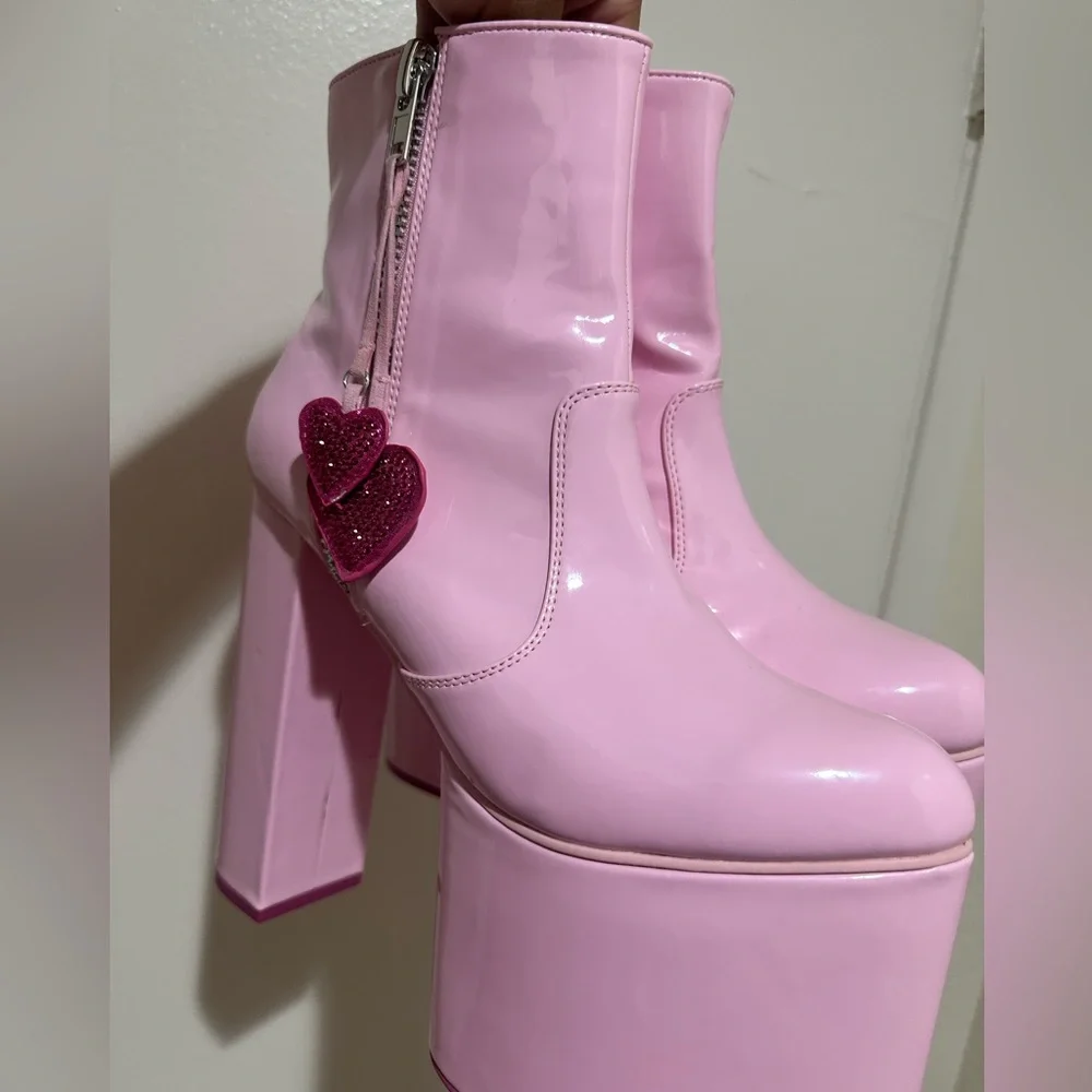 Dolls Kill glossy pink