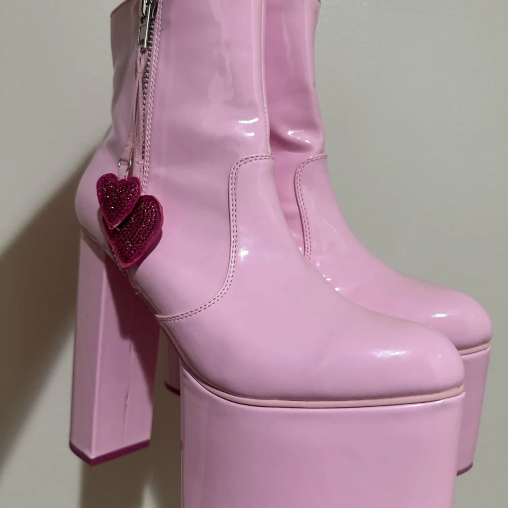 Dolls Kill glossy pink