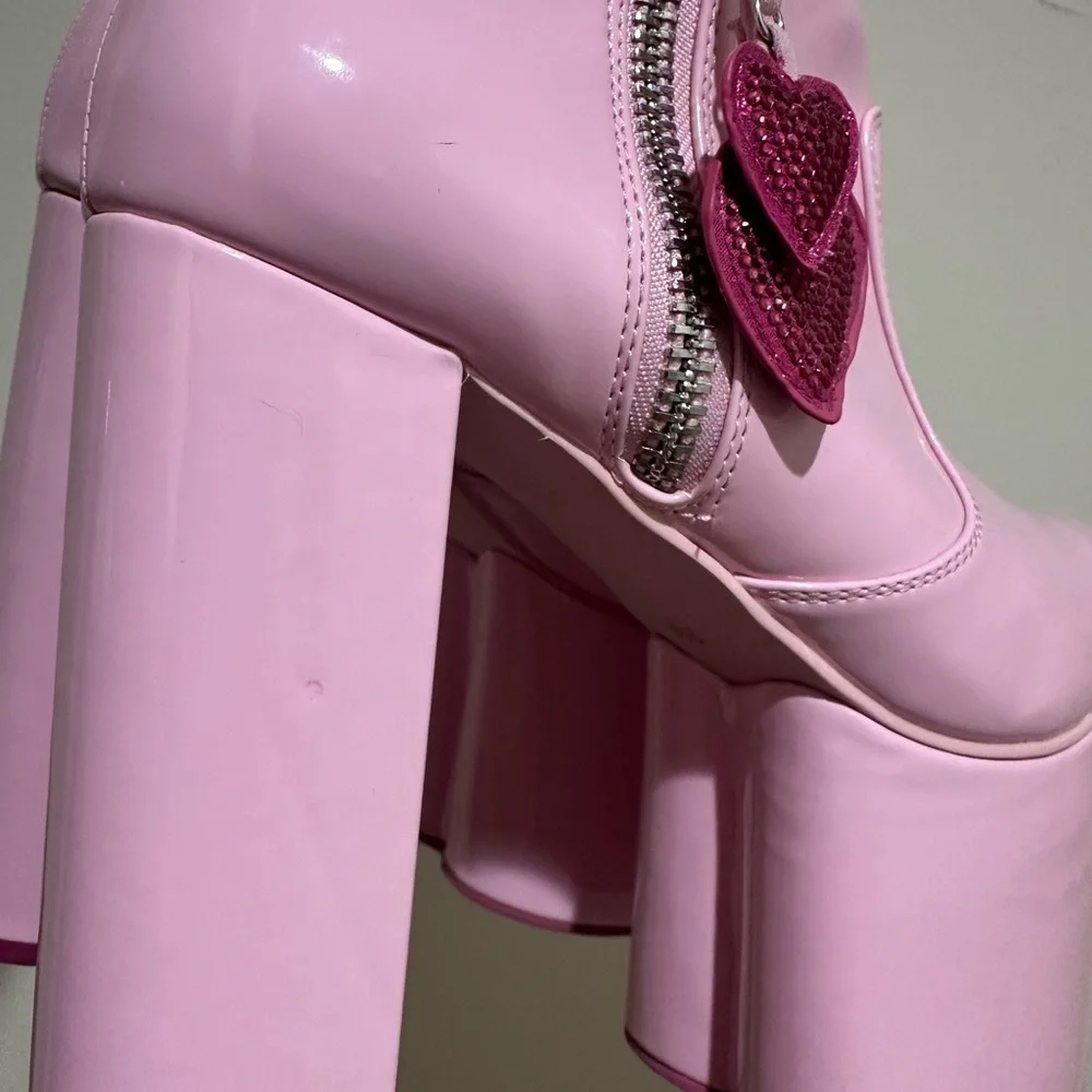 Dolls Kill glossy pink