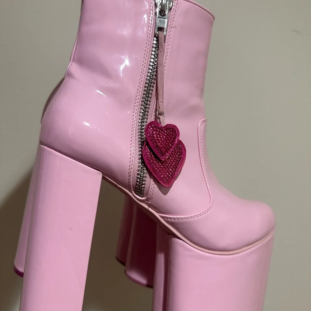 Dolls Kill glossy pink